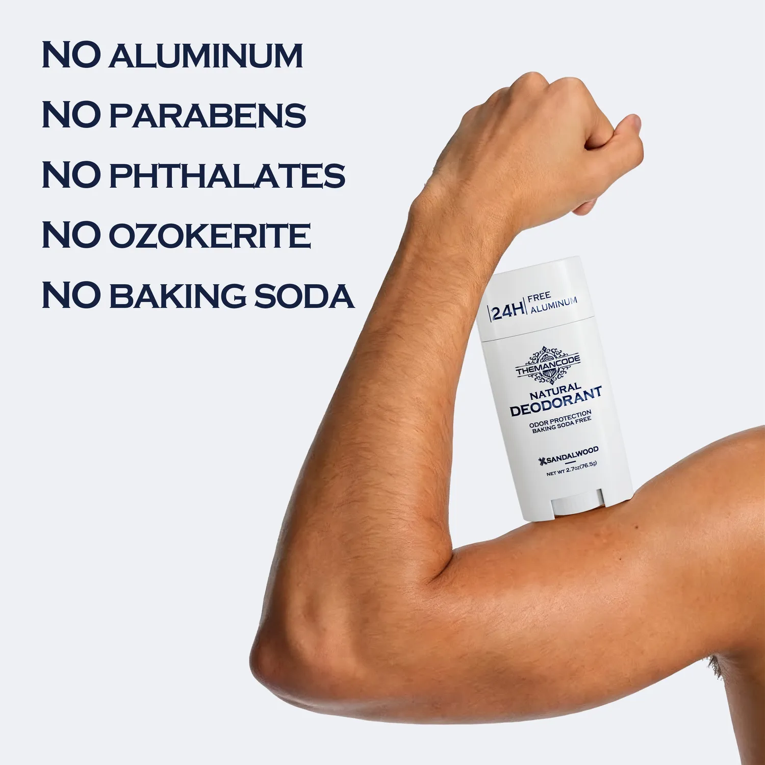 ThemanCode deodorante sandalo naturale uomo