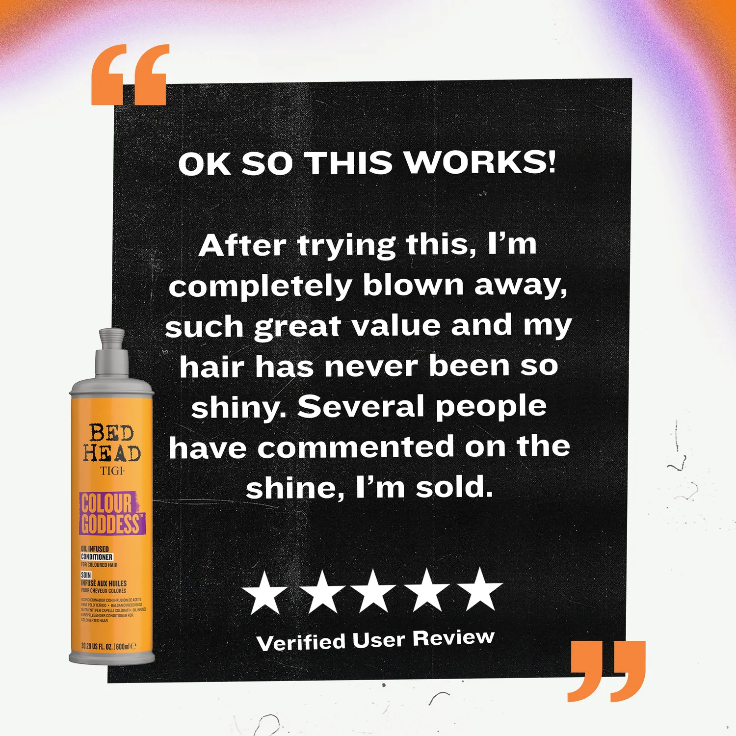 Tigi Bed Head Colour Goddess conditioner colorati