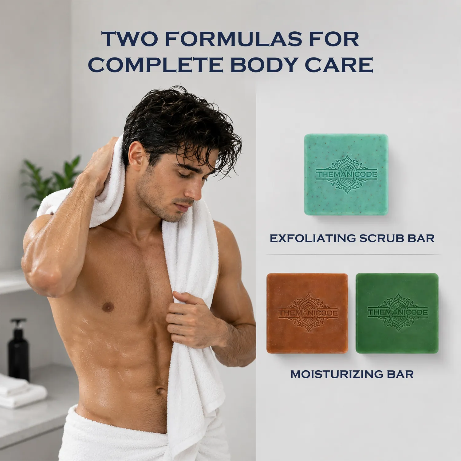 TheMancode Natural saponetta uomo detergente naturale