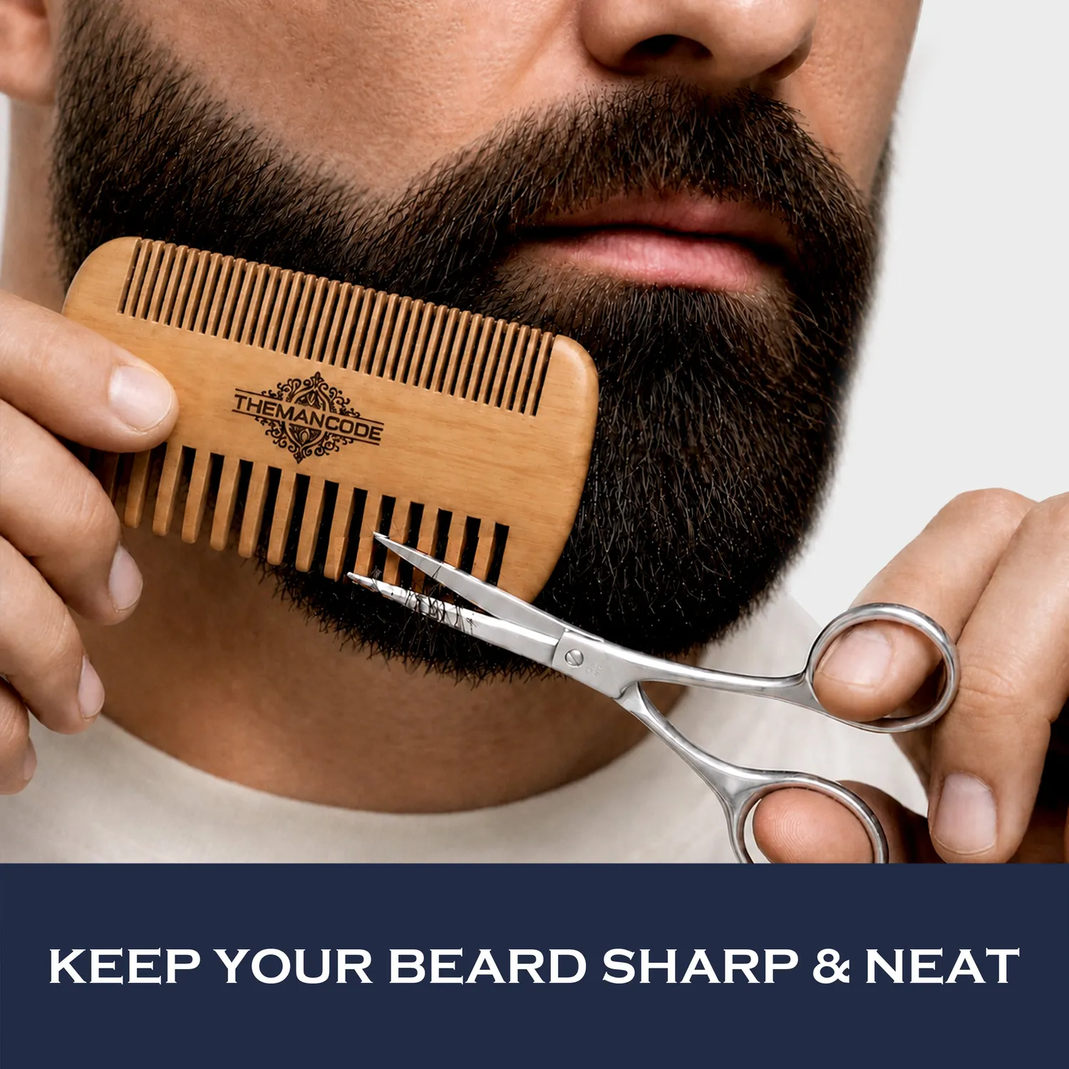 THEMANCODE Kit Barba Grooming Set Cura Completa