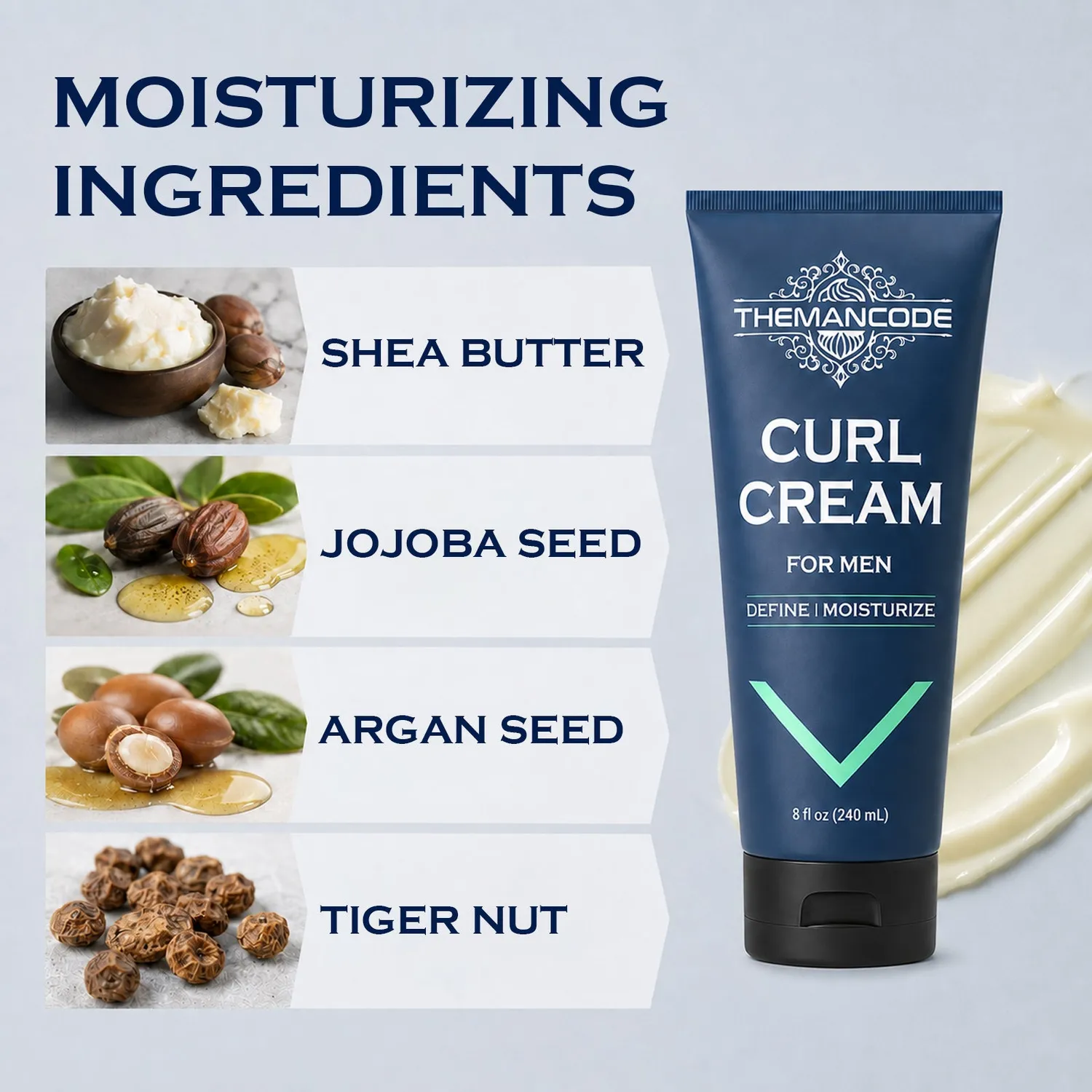 TheMancode Curl Cream crema ricci uomo 260 ml leggera