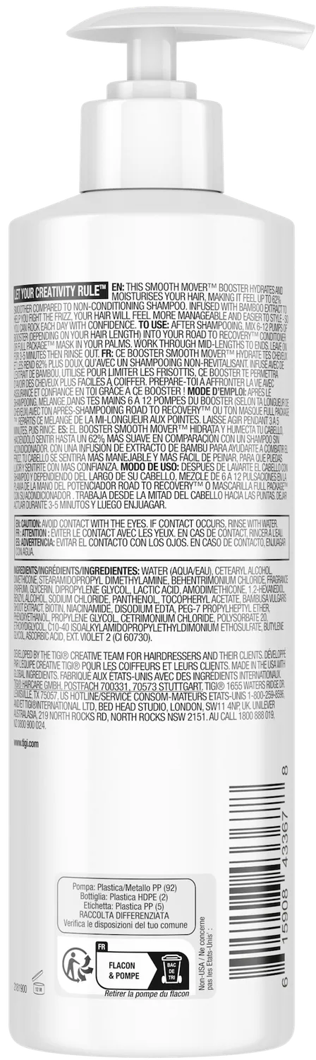 Tigi Bed Head Smooth Mover booster capelli lisciante