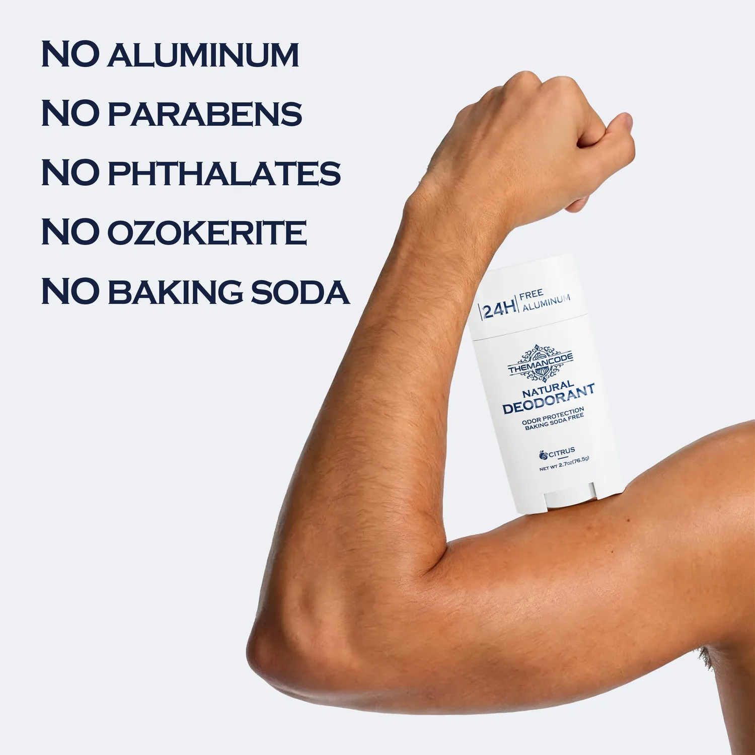 THEMANCODE Natural Deodorant deodorante agrumi senza alluminio