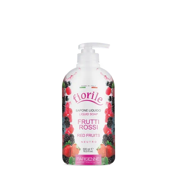 Parisienne Italia Fiorile Sapone Liquido Frutti Rossi delicato