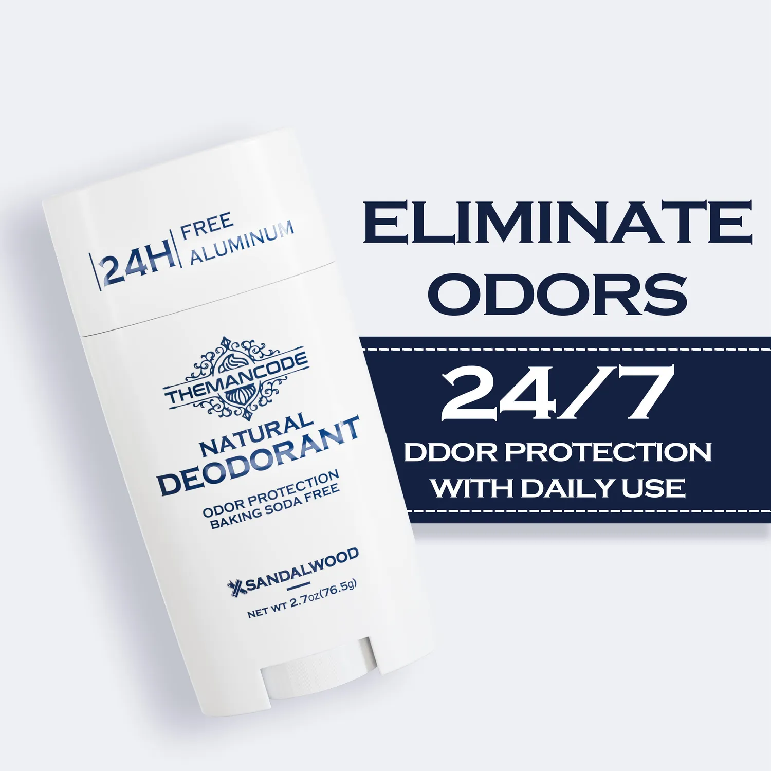 ThemanCode deodorante sandalo naturale uomo