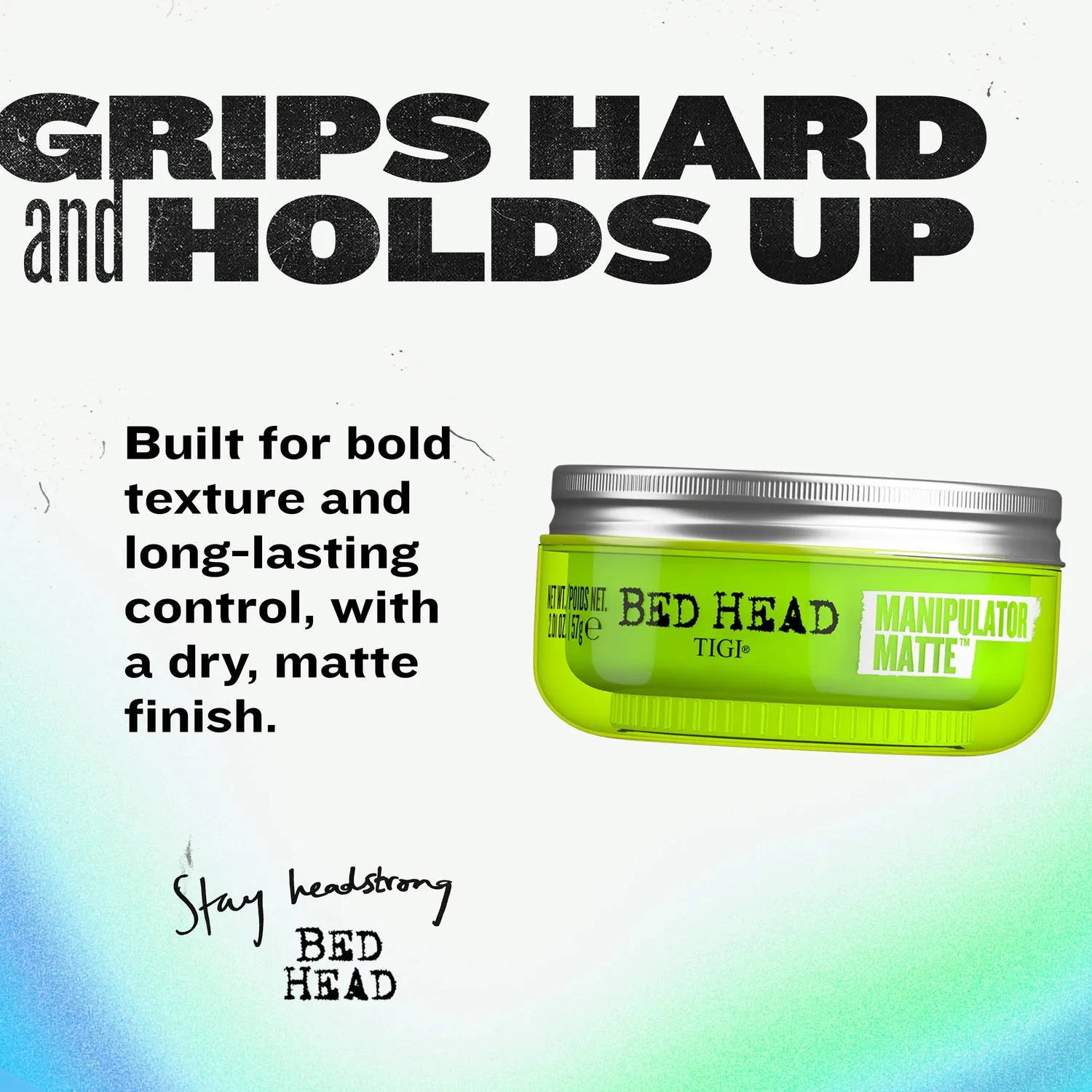 TIGI Bed Head Manipulator Matte Cera Capelli Opaca Forte