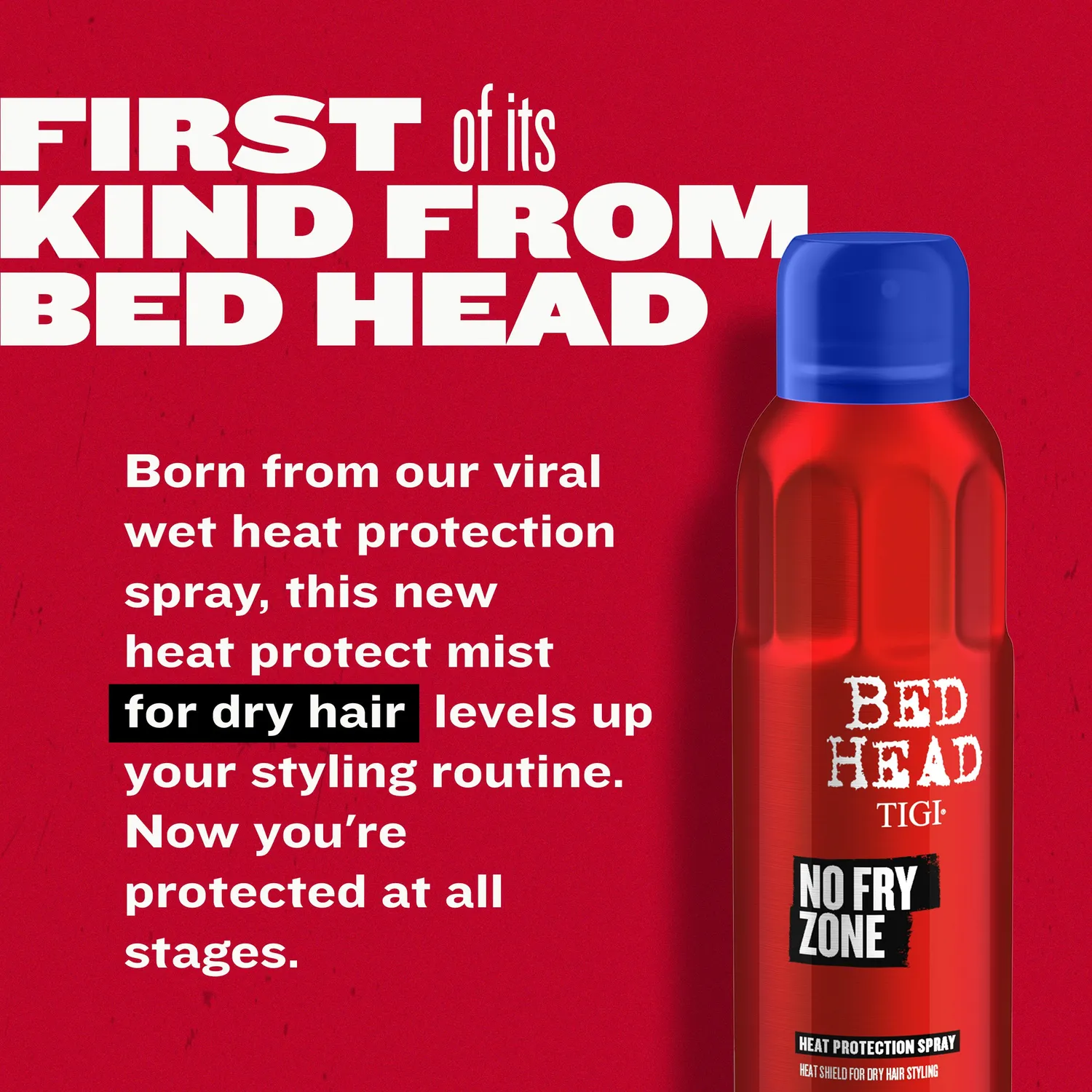 Tigi Bed Head No Fry Zone spray termoprotettore secco