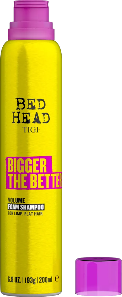 Tigi Bed Head Bigger The Better shampoo schiuma volumizzante