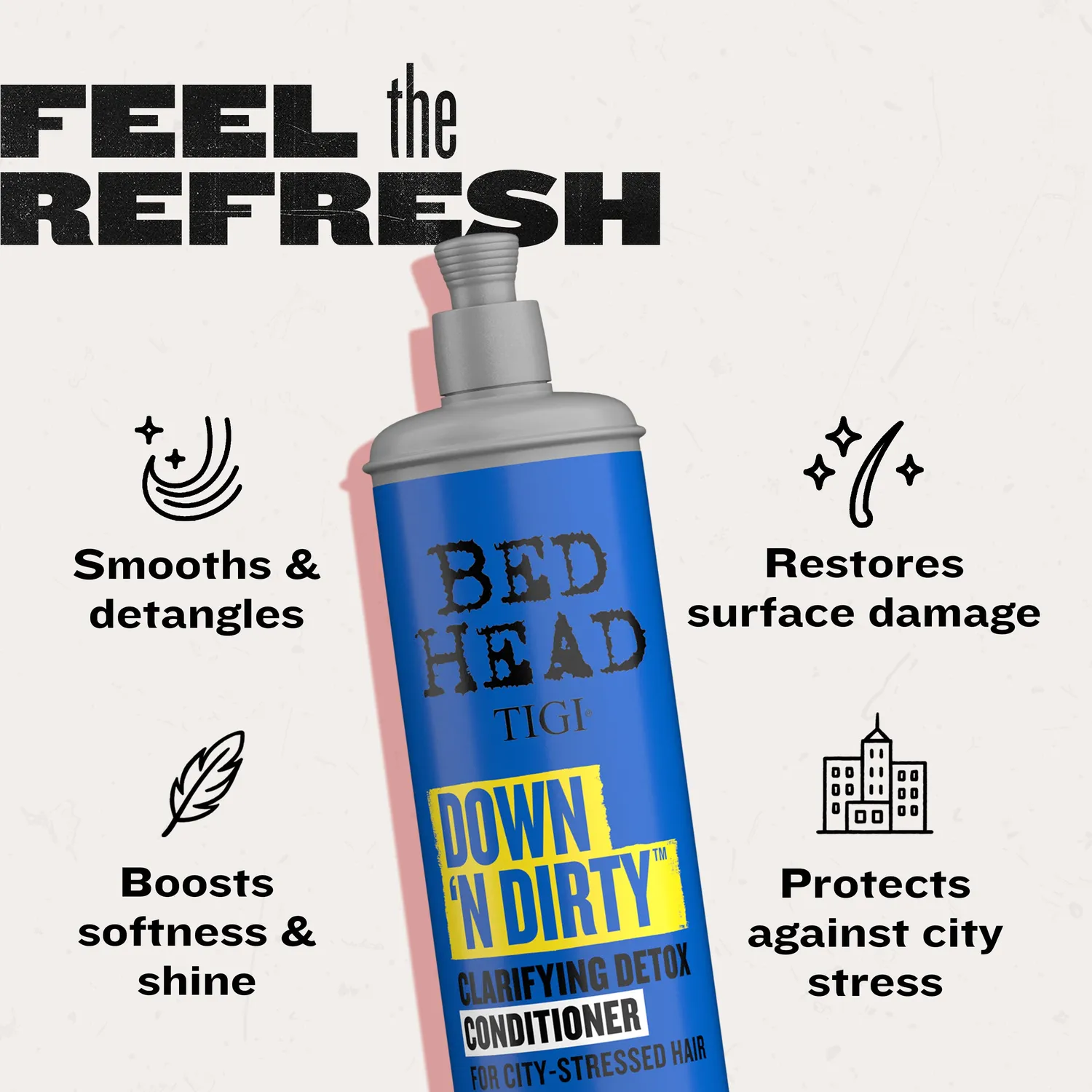Tigi Bed Head Down N Dirty Balsamo Detox Leggero