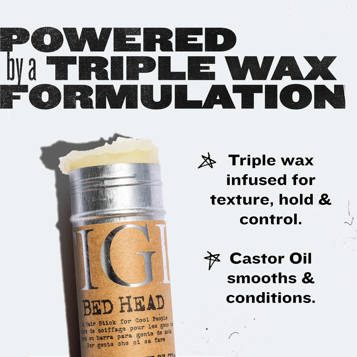 Tigi Bed Head Wax Stick Cera Stick Texture Semi-Mat