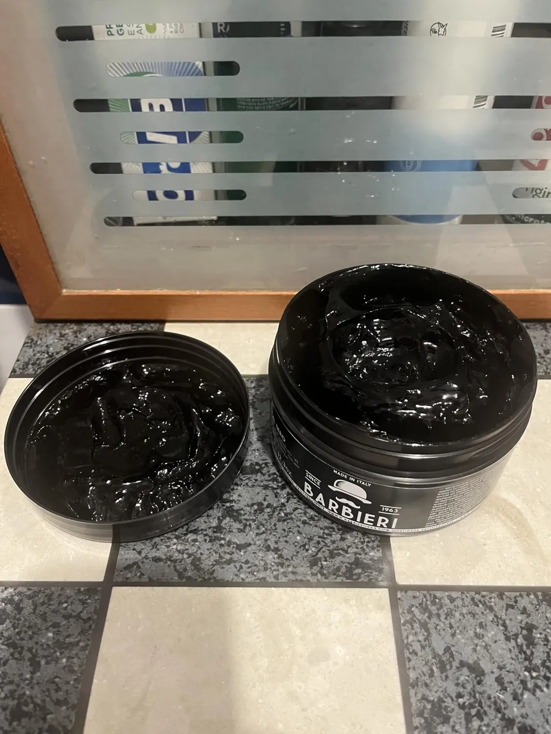 Barbieri Black Gel nero capelli uomo 300 g