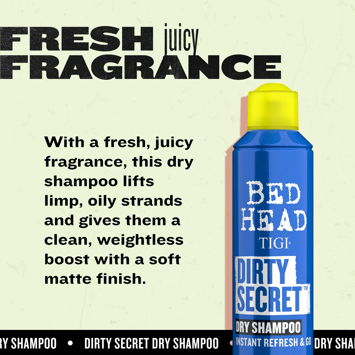 Tigi Bed Head Dirty Secret shampoo secco rinfrescante