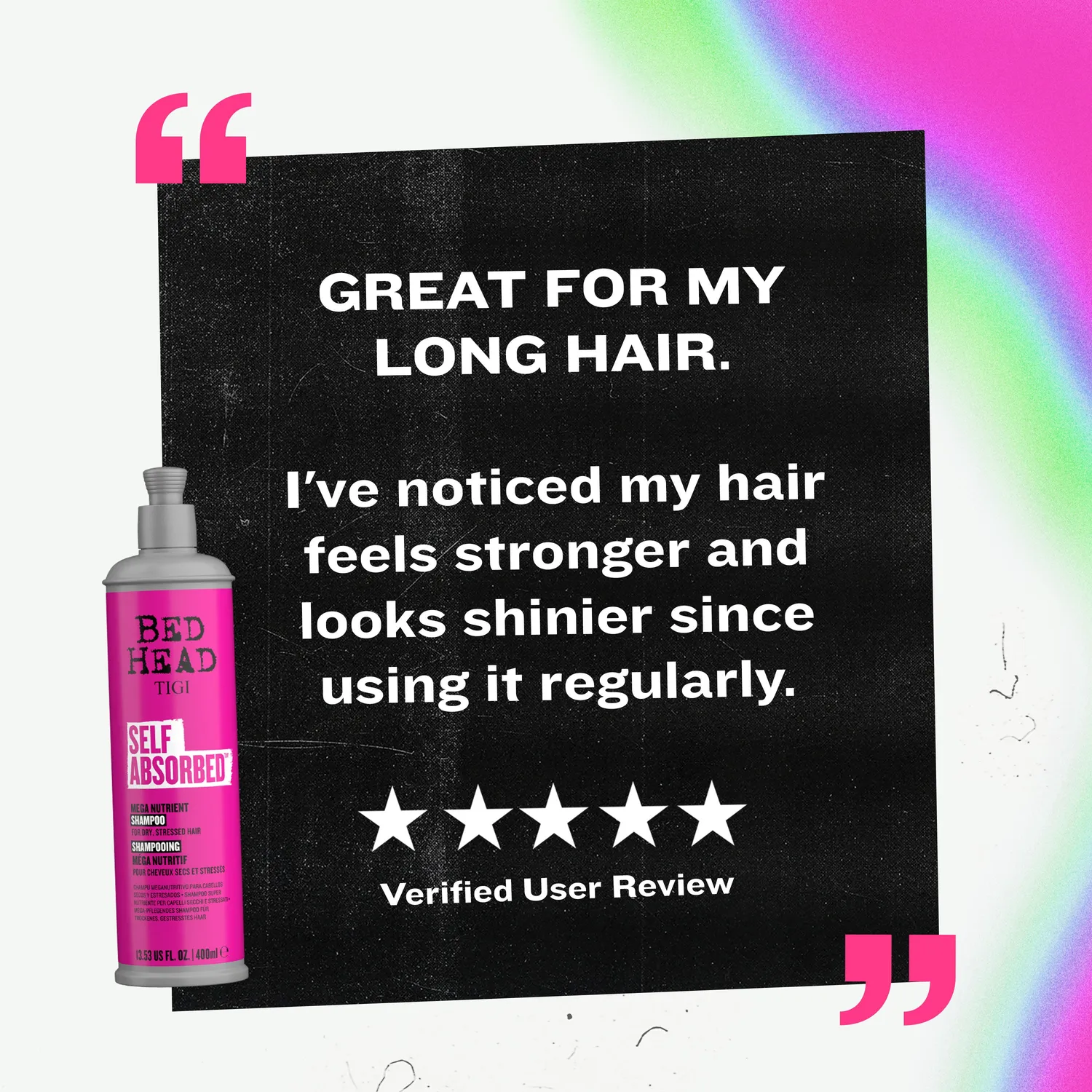 Tigi Bed Head Self Absorbed shampoo capelli secchi nutriente