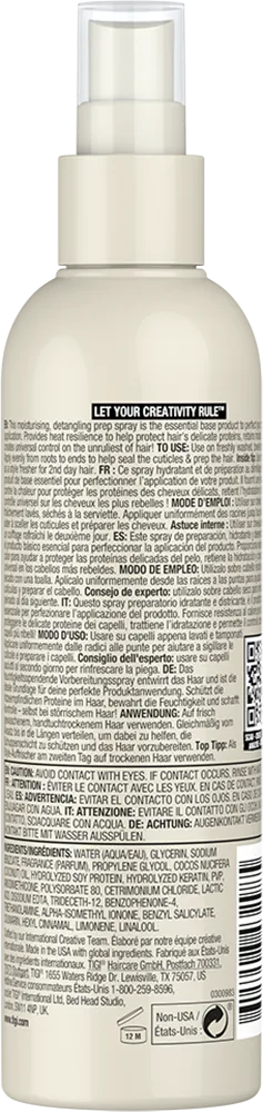 Tigi Bed Head Base Player spray capelli termoprotettore