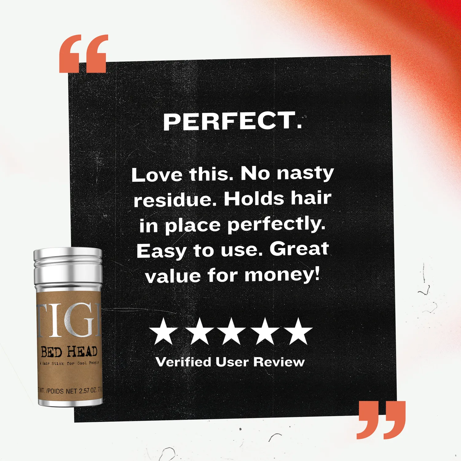 Tigi Bed Head Wax Stick Cera Stick Texture Semi-Mat