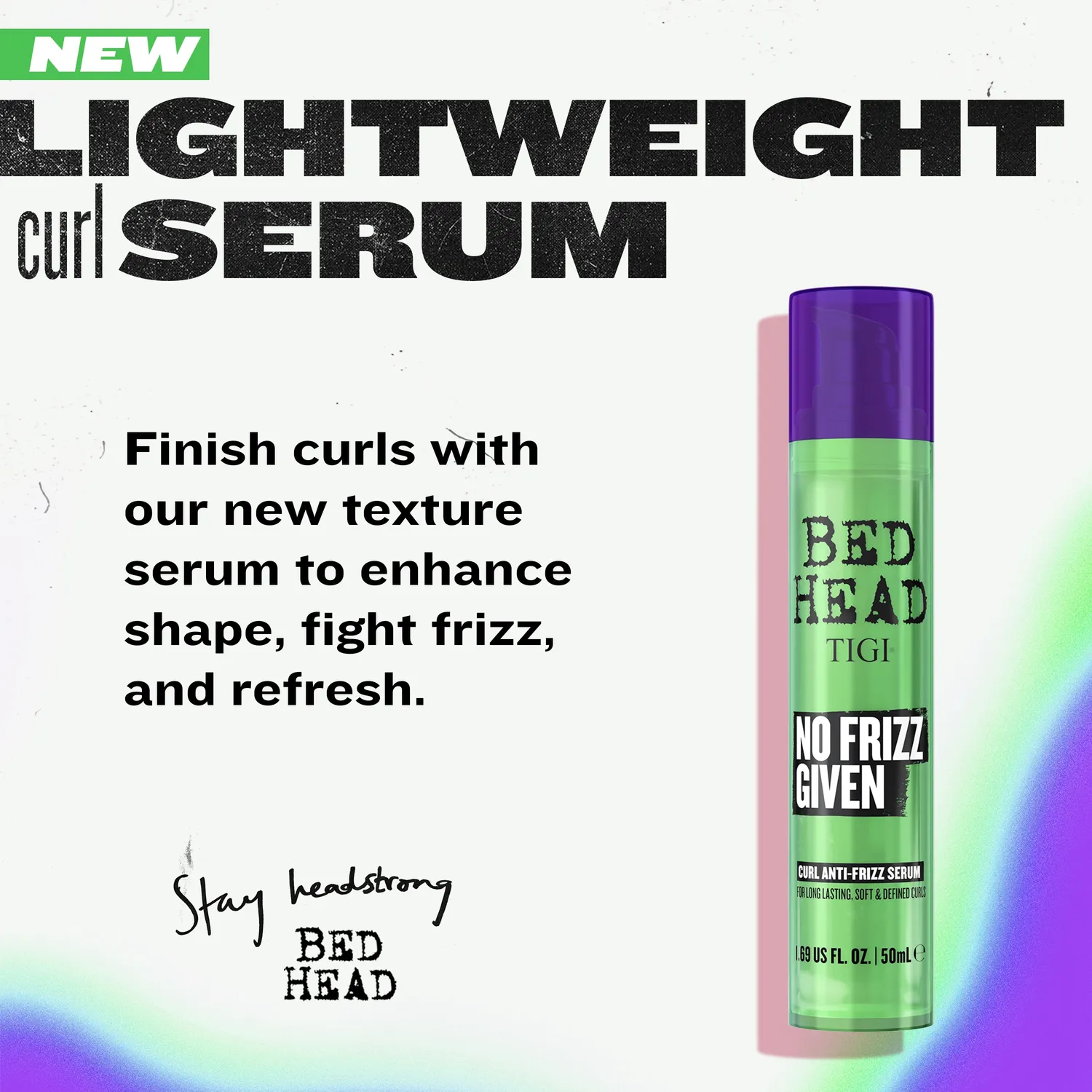 Tigi Bed Head No Frizz Given siero ricci anticrespo