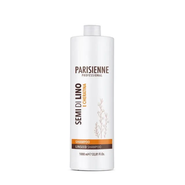 Parisienne Shampoo Semi di Lino e Cheratina capelli
