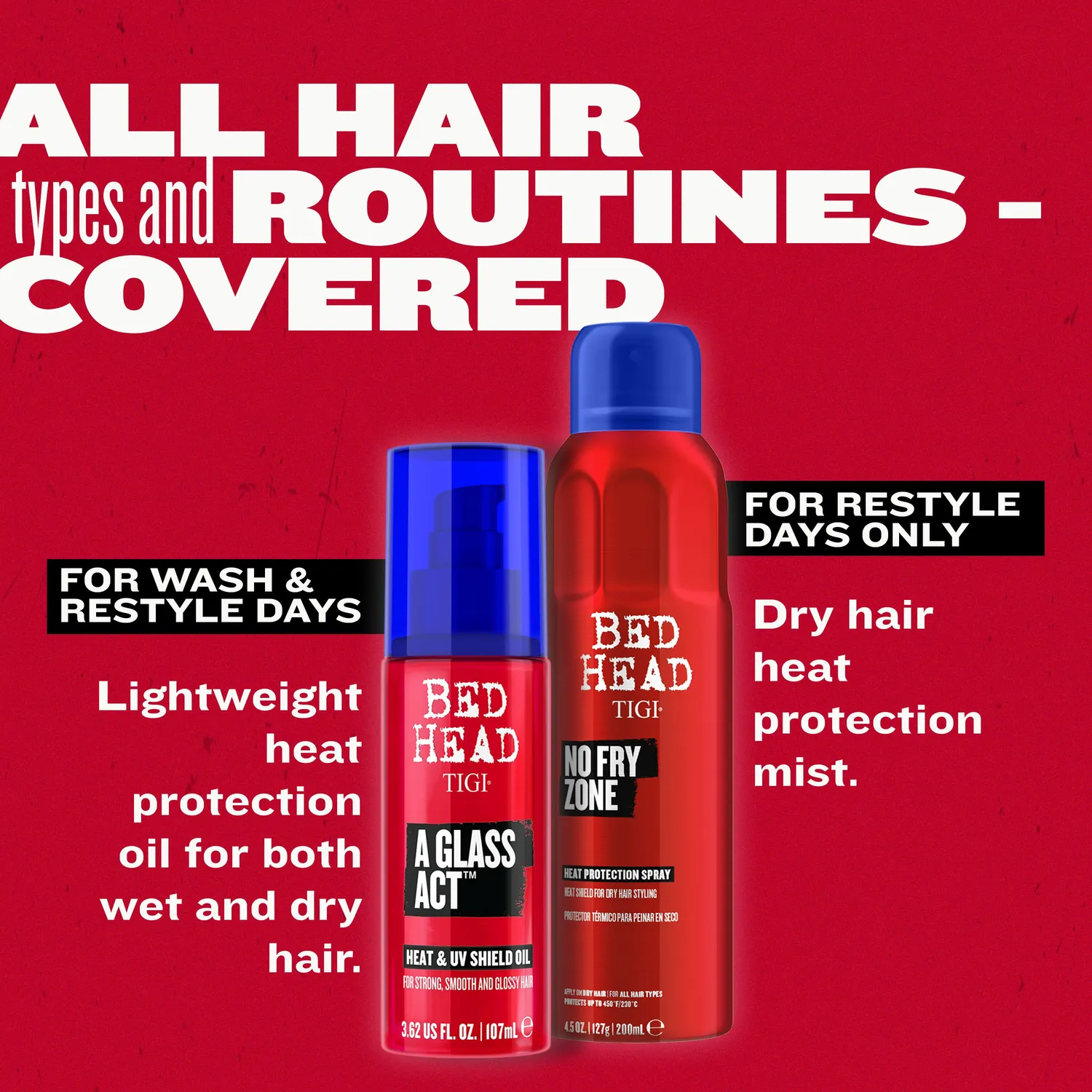Tigi Bed Head A Glass Act Olio Termoprotettore 230°