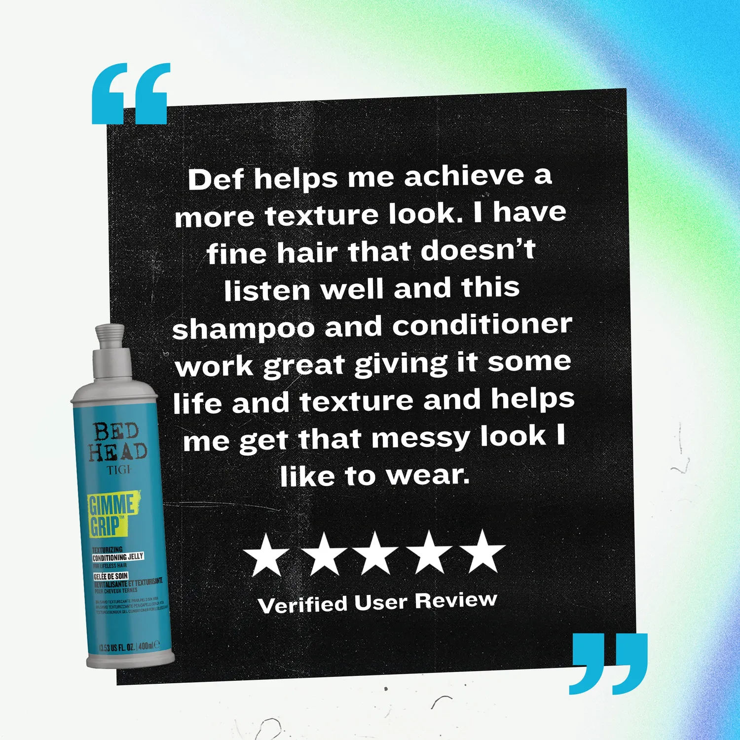 TIGI Bed Head Gimme Grip Balsamo Testurizzante Grip