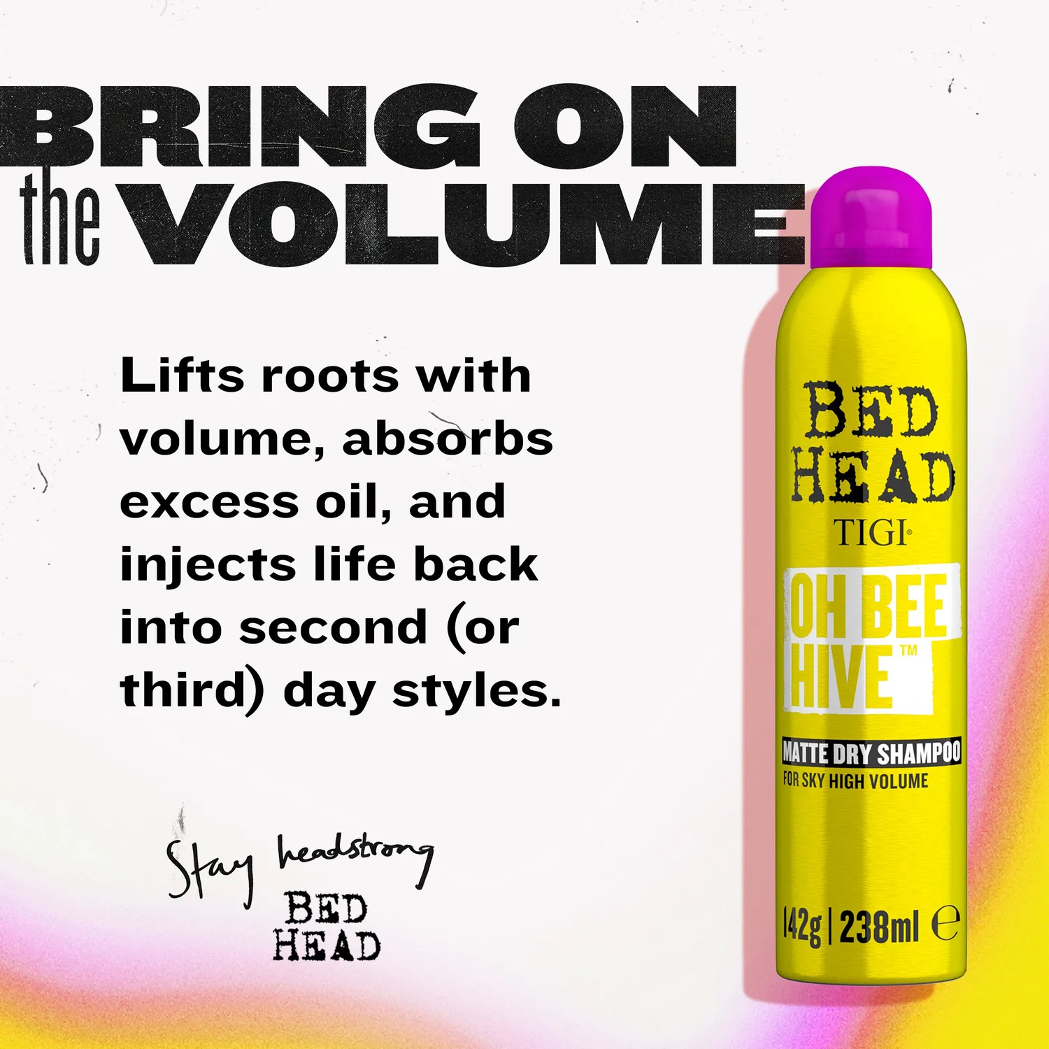 Tigi Bed Head Oh Bee Hive shampoo secco volumizzante