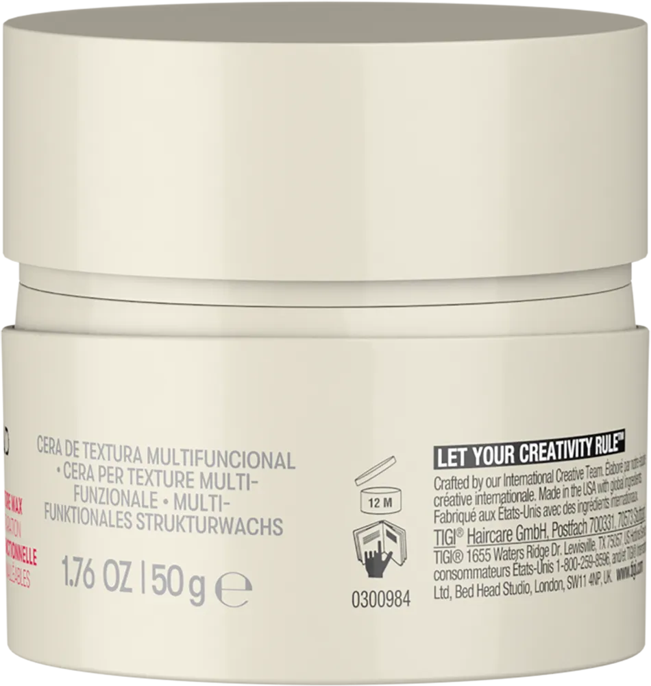 Tigi Bed Head Mind Games cera texture tenuta morbida