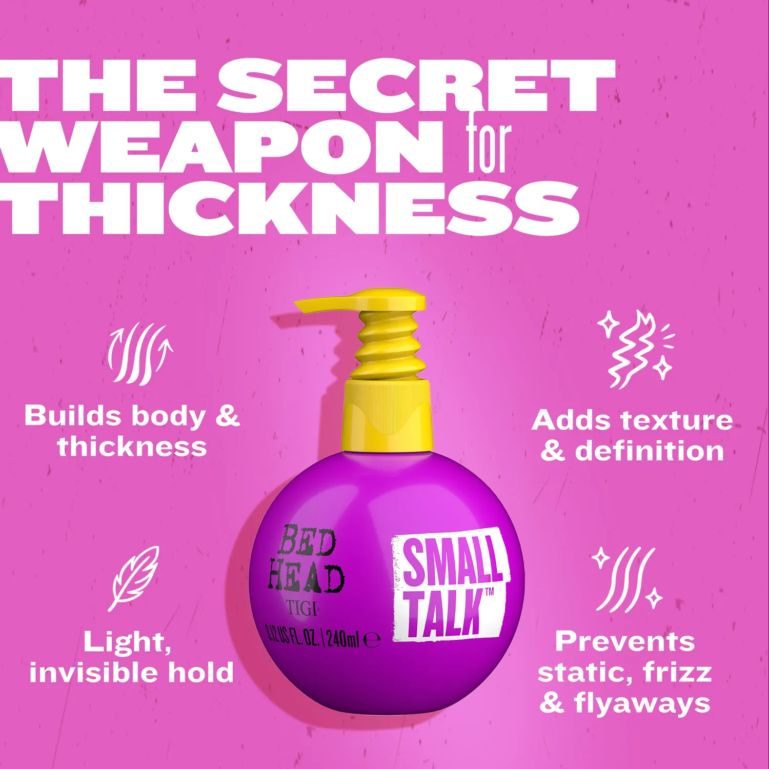 Tigi Bed Head Small Talk crema capelli volumizzante anticrespo
