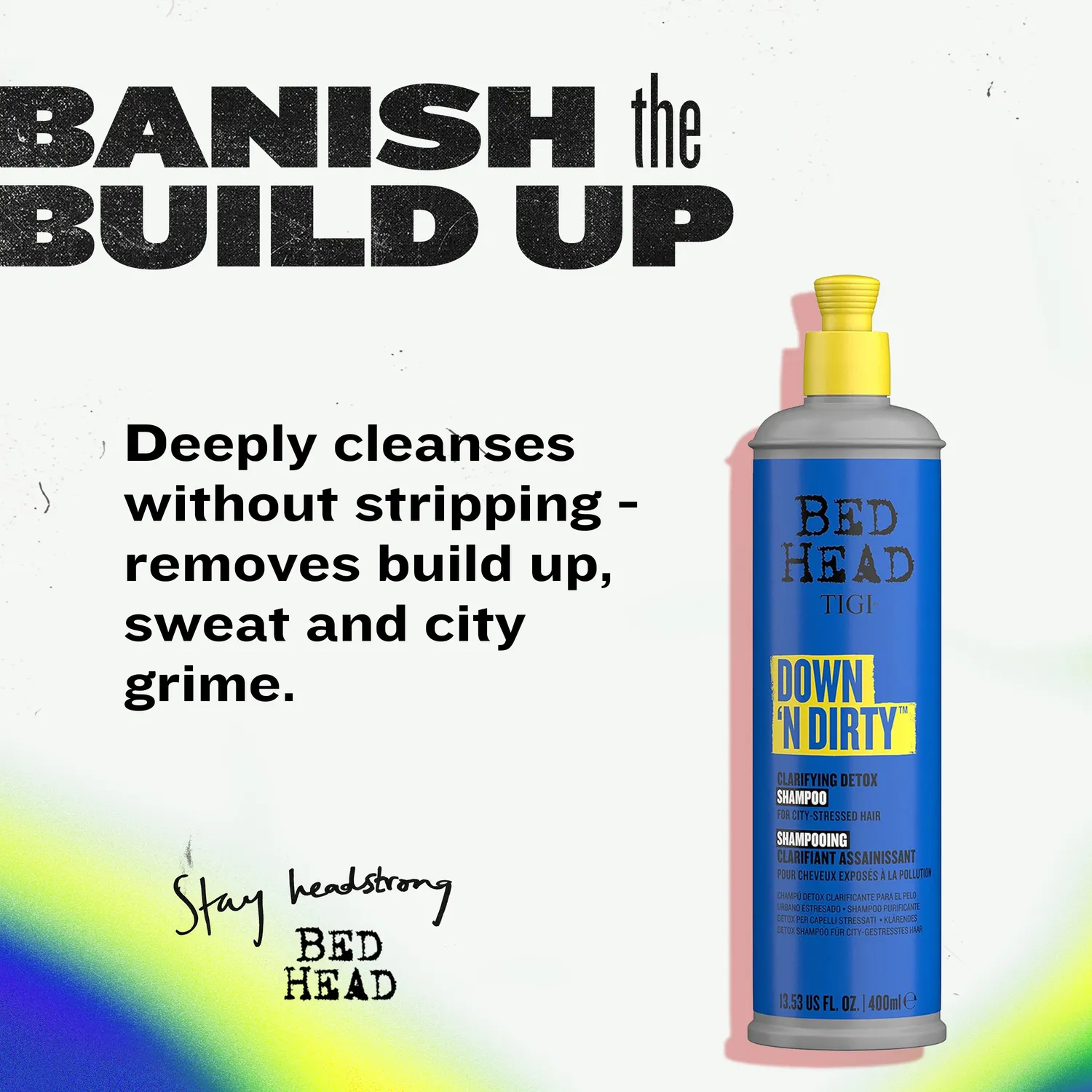 Tigi Bed Head Down N' Dirty shampoo purificante detox