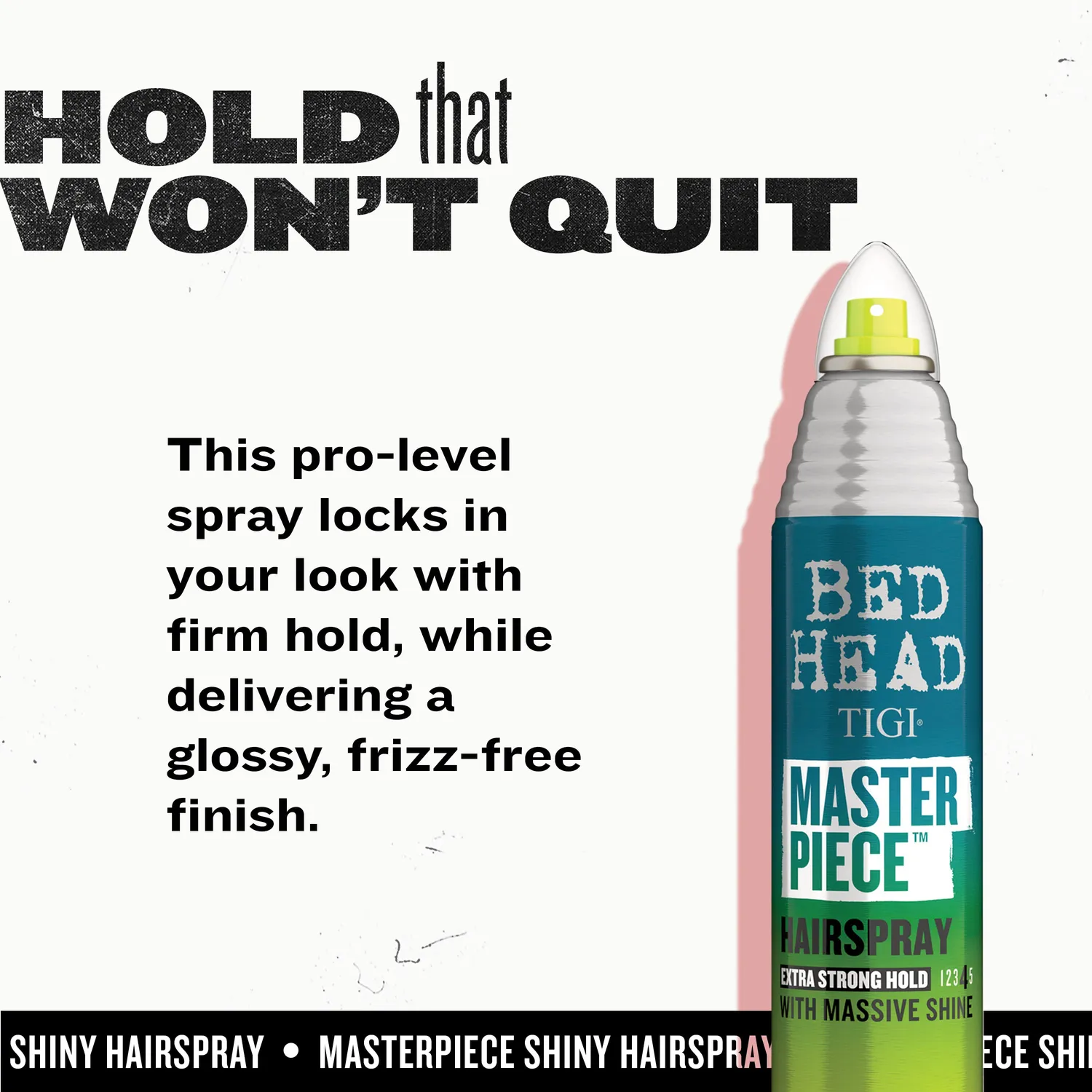 Tigi Bed Head Masterpiece lacca capelli tenuta forte lucida