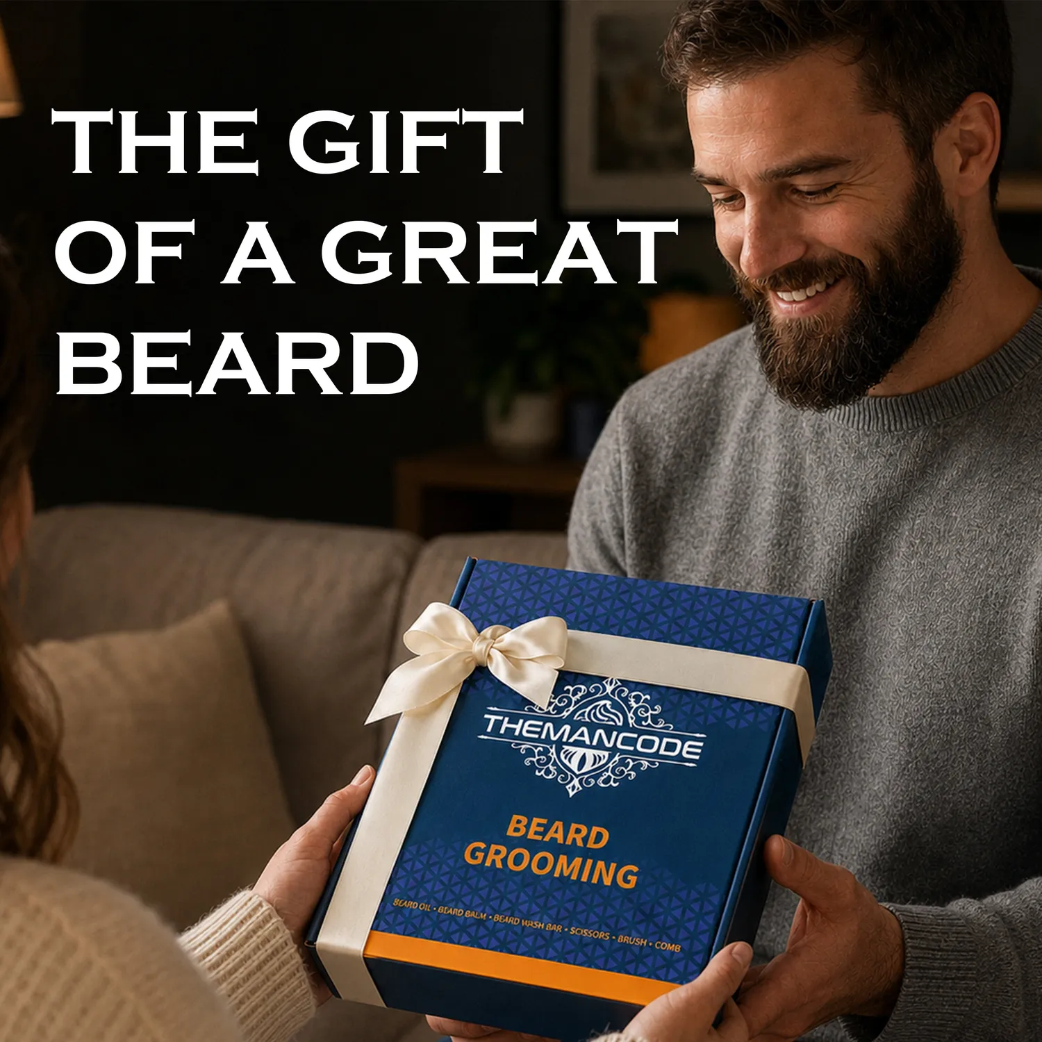 THEMANCODE Kit Barba Grooming Set Cura Completa