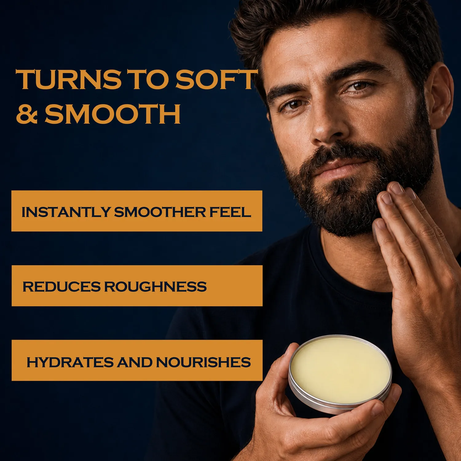 TheMancode Beard Balm balsamo barba sandalo morbido